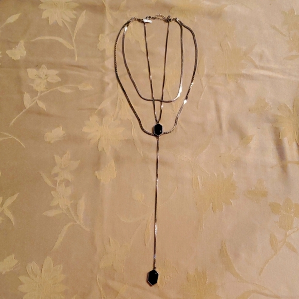 WHBM adjustable, combo necklace